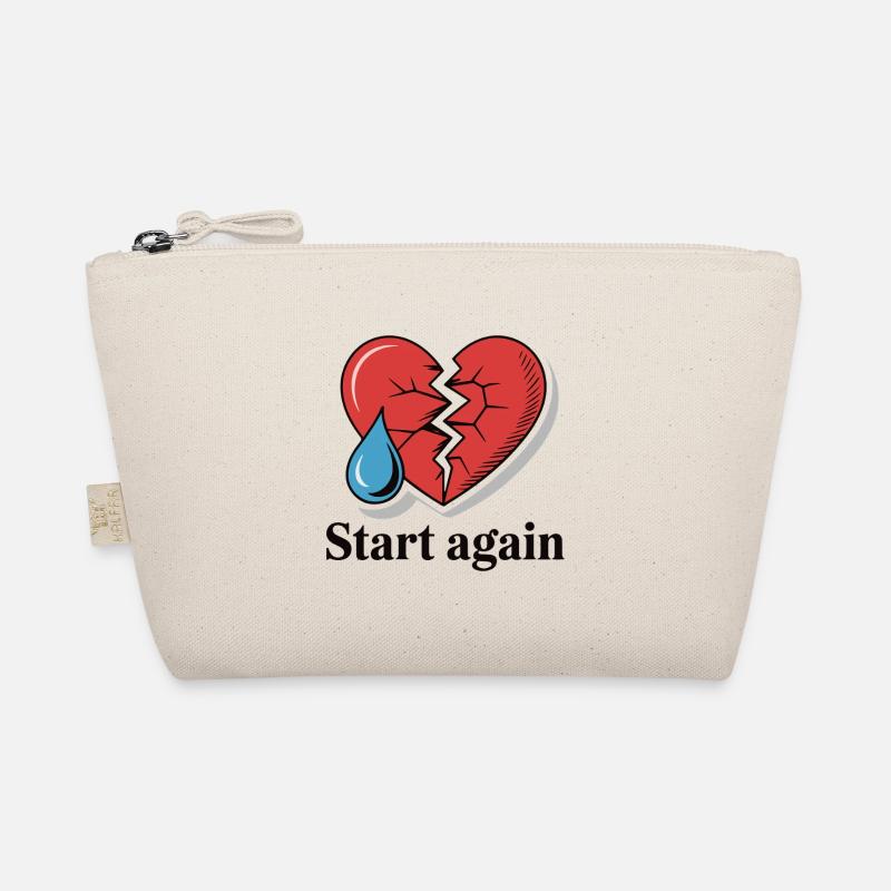 HEART, START AGAIN Organic Pouch