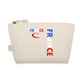 Rugbyspieler Fan Rugby Fan Rugby Frankreich - Bio-Täschchen - Natur - Vorne