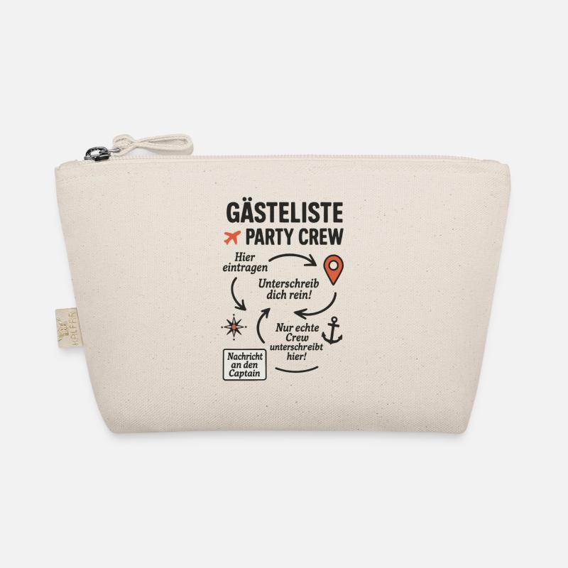 Guest list Party Crew Organic Pouch