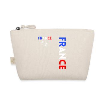 Rugbyspieler Fan Rugby Fan Rugby Frankreich - Bio-Täschchen - Natur - Vorne