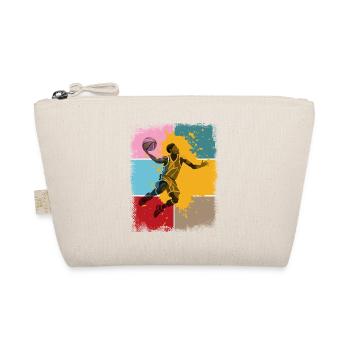 Basket-ball basketteur basketteur Fan Vintage Rétro - Trousse biologique - nature - Devant