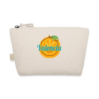 Valencia Vintage Orange Spanien Souvenir Urlaub - Bio-Täschchen - Natur - Vorne