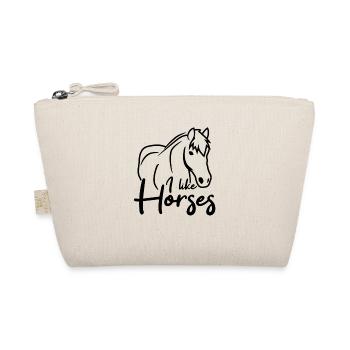 Love of riding - Organic Pouch - nature - Front