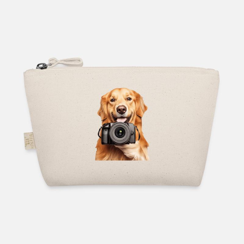 Golden Retriever - Bio-Täschchen - Natur