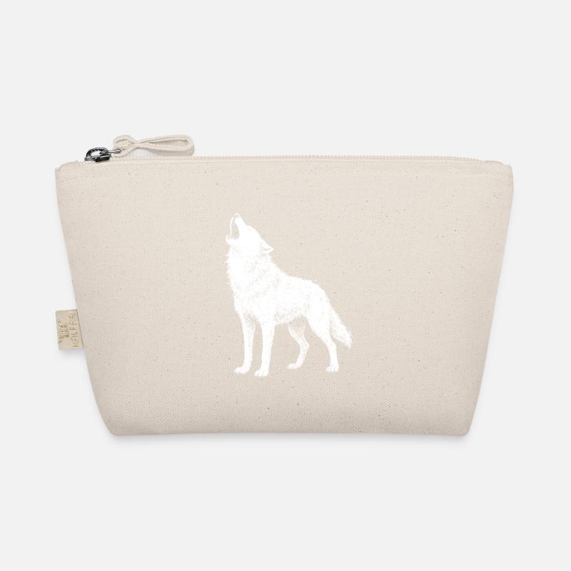 Wolf howl Organic Pouch