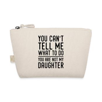 Funny Dad Tees Father Daddy Papa From Daughter Dad - Trousse biologique - nature - Devant