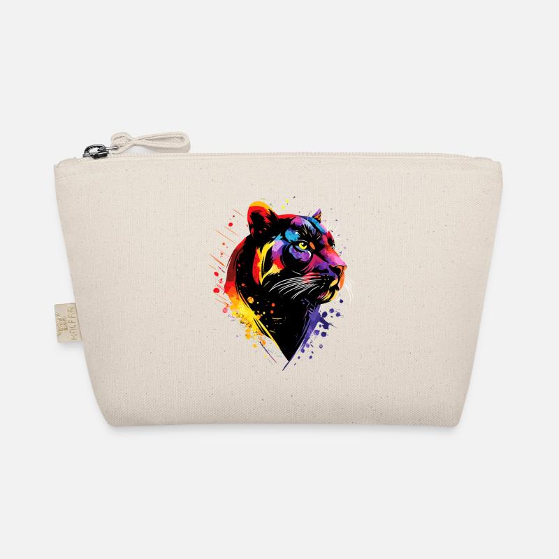 Panthère Léopard Grand Chat Mignon Gros Chat Panter Trousse biologique