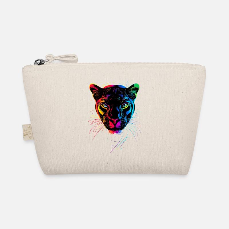 Panthère Léopard Grand Chat Mignon Gros Chat Panter Trousse biologique