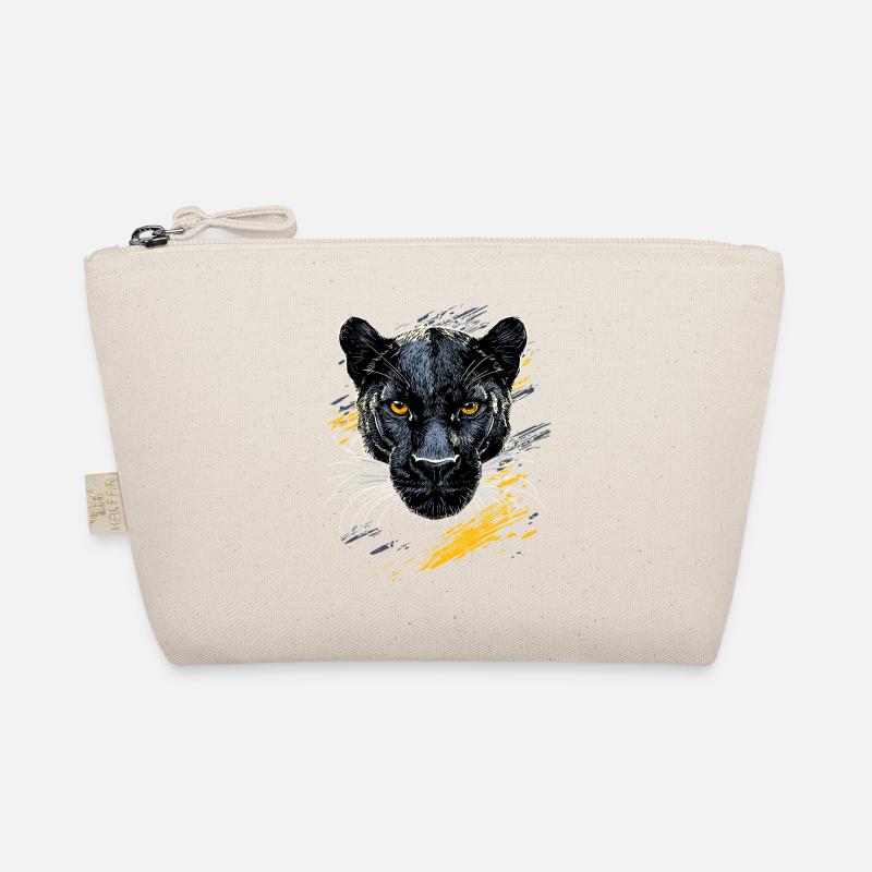 Panthère Léopard Grand Chat Mignon Gros Chat Panter Trousse biologique