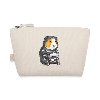 Meerschweinchen Halloween Gamer - Bio-Täschchen - Natur - Vorne
