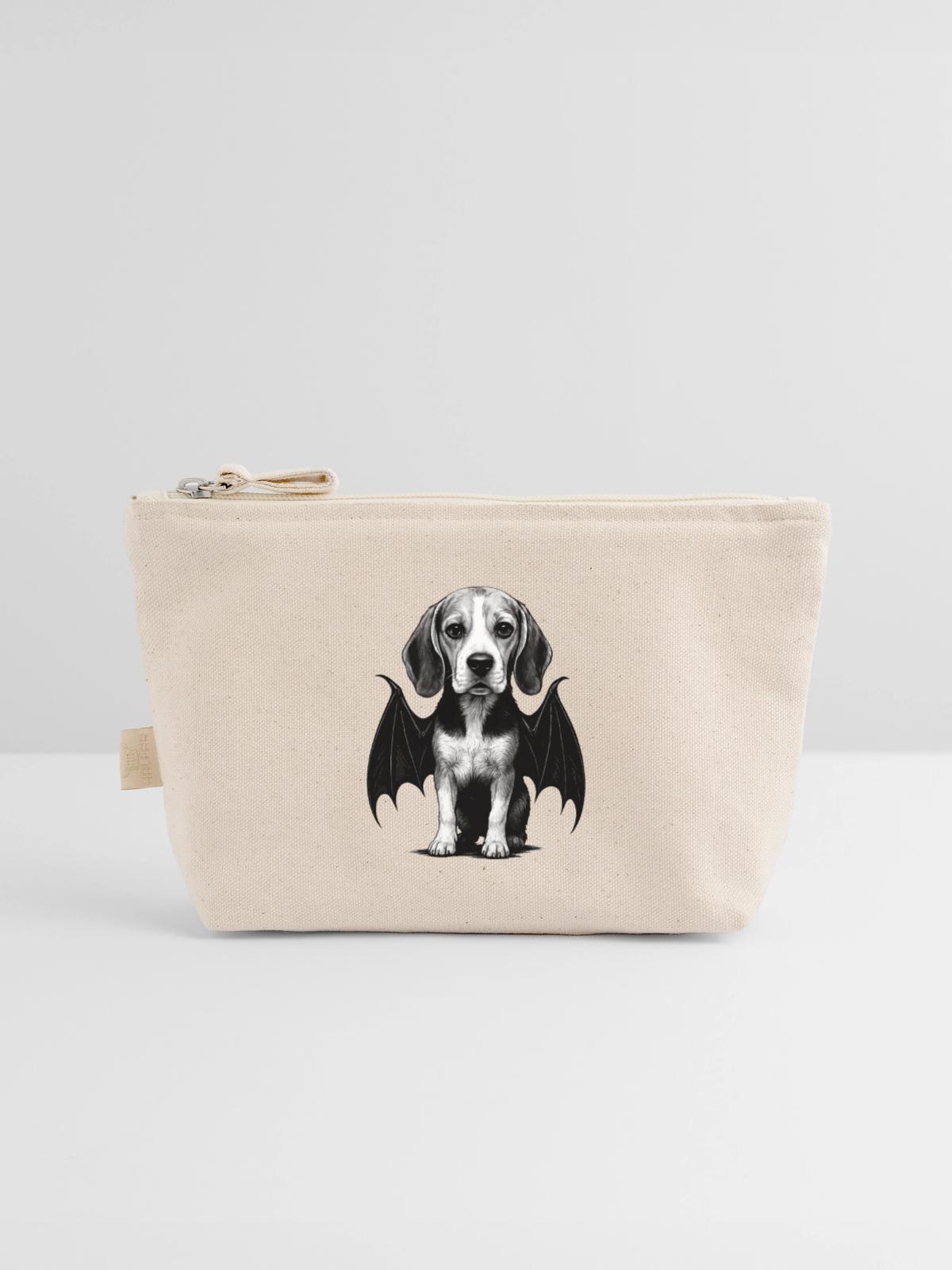 Beagle - Bio-Täschchen - Natur - Vorne