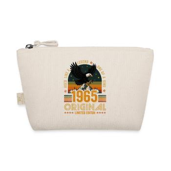 Vintage 1965 60th Birthday Original 1965 Vintage - Organic Pouch - nature - Front