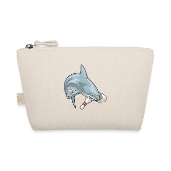 Quille de bowling requin - Trousse biologique - nature - Devant