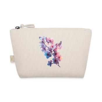 Kirschblüten - Bio-Täschchen - Natur - Vorne
