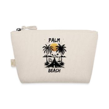 Highway to the Palm Sea Beach by Sunset Summer - Organic Pouch - nature - Front