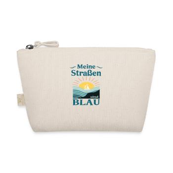 2 Meine Strassen sind blau - Bio-Täschchen - Natur - Vorne