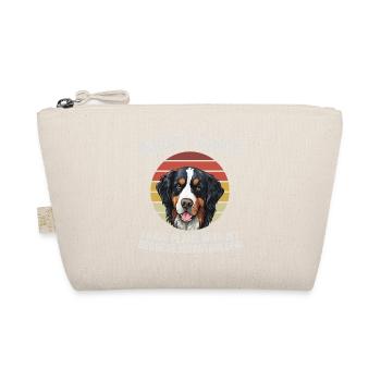 Bernese Mountain Dog Humour Tee - Organic Pouch - nature - Front