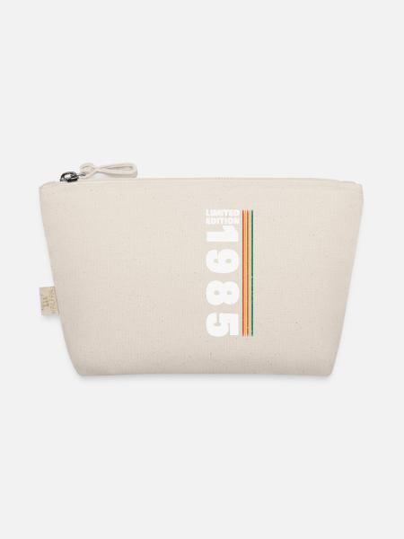 40 Jahre 1985 Vintage Retro Geburtstagsgeschenk - Bio-Täschchen - Natur