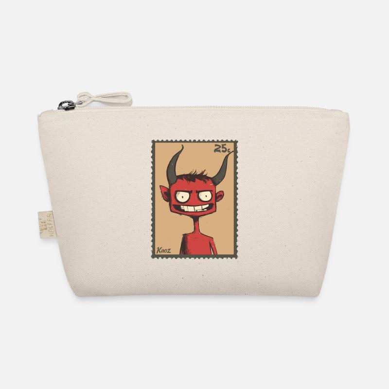 Diable souriant comme un timbre Trousse biologique