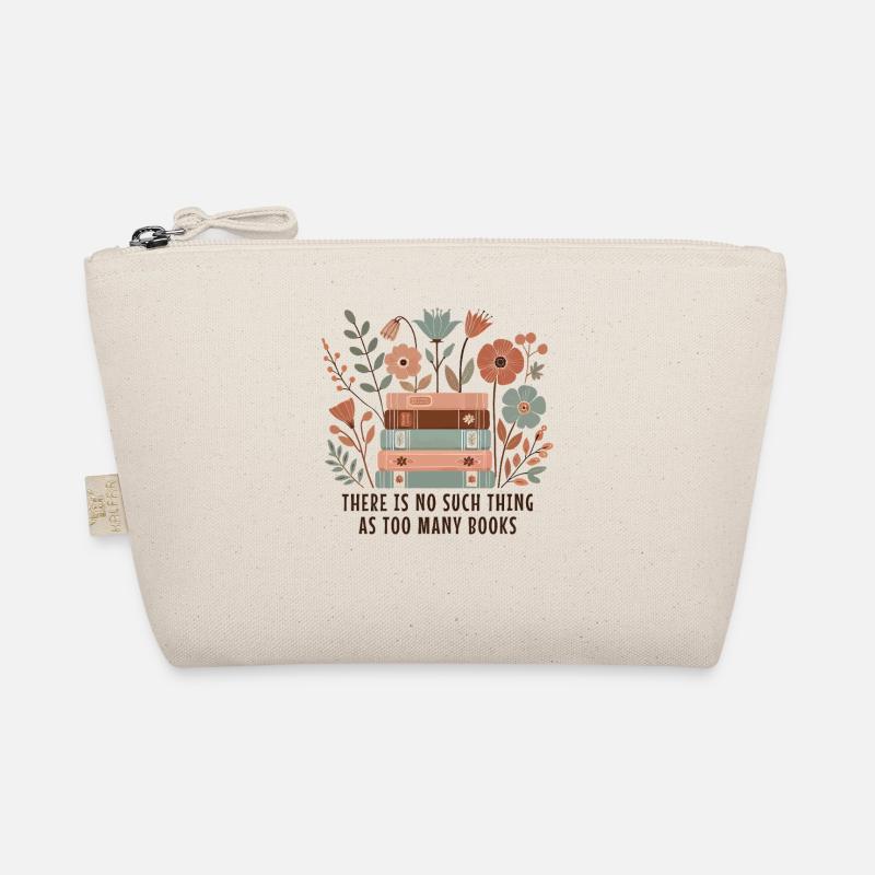 Bookworm Bookworm Book Lover Funny Book - Organic Pouch - nature