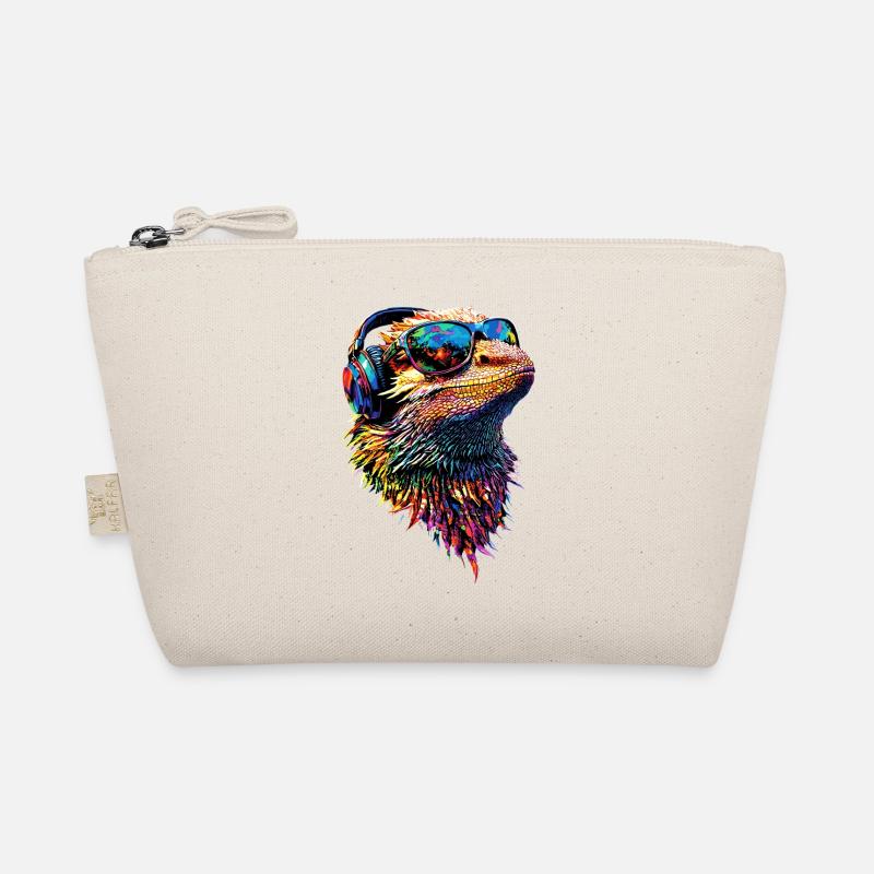 Bearded Dragon Lizard Bearded Dragon Cute Bearded Dragons Organic Pouch