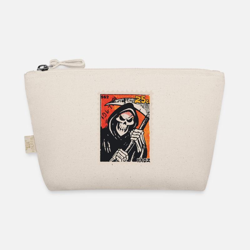 Bande dessinée Grim Reaper sur timbre-poste Trousse biologique