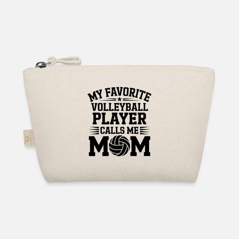 Volleyball Spruch Lustiges Volleyball Geschenk Bio-Täschchen