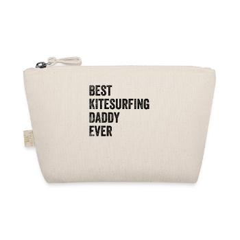 Best Kitesurfing Daddy Ever - Kitesurfing Daddy - Organic Pouch - nature - Front