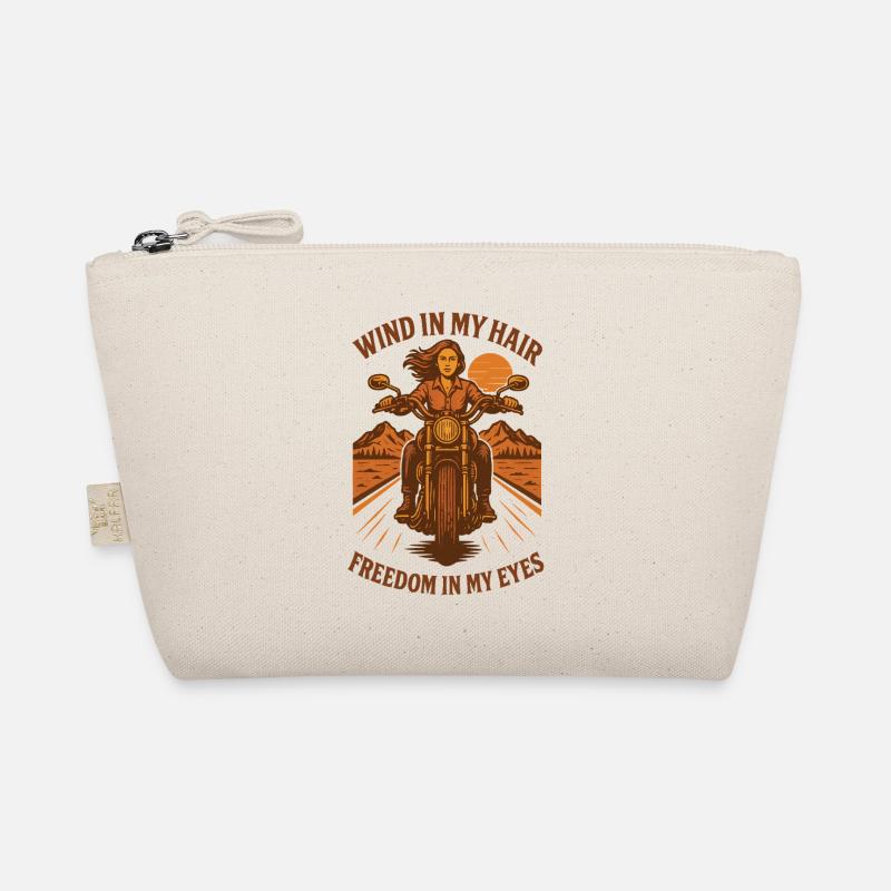 Motards Liberté Le vent dans mes cheveux Trousse biologique