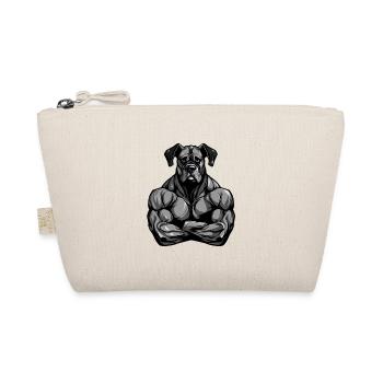 Dog muscles - Organic Pouch - nature - Front