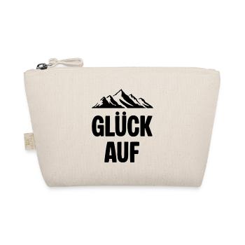 Glueck auf Berg Erzgebirge - Bio-Täschchen - Natur - Vorne