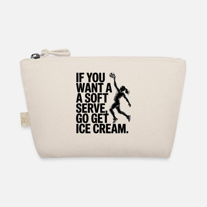 Soft-Serve? Dann ab zum Eis – Volleyball Bio-Täschchen