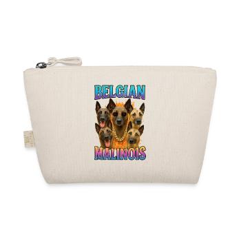 Belgischer Malinois - Bio-Täschchen - Natur - Vorne