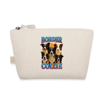 Border Collie - Bio-Täschchen - Natur - Vorne