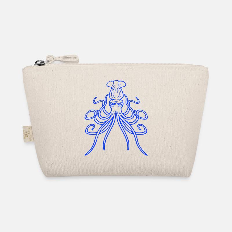 Octopus, octopus, octopus, cephalopod, evil eye Organic Pouch
