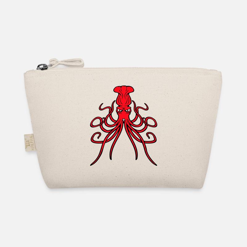 Octopus, octopus, octopus, cephalopod, evil eye Organic Pouch