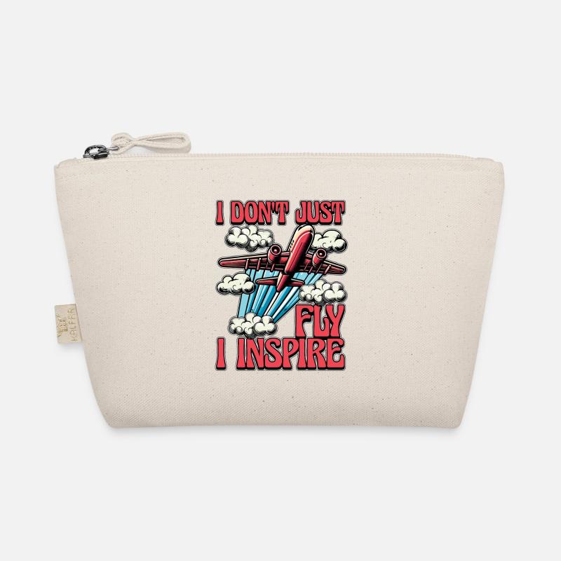Flight Instructor I Don't Just Fly Pilot School Organic Pouch