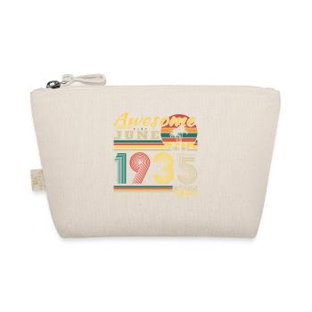 1935 Juni Vintage Geburtstagsgeschenk Retro - Bio-Täschchen - Natur - Vorne