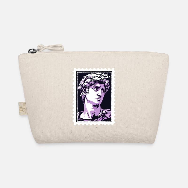 David de Florence Timbre-poste – Classique en violet Trousse biologique