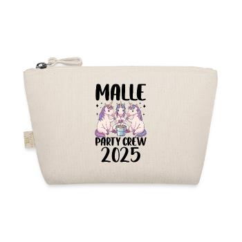 Malle Party Crew 2025 - Organic Pouch - nature - Front