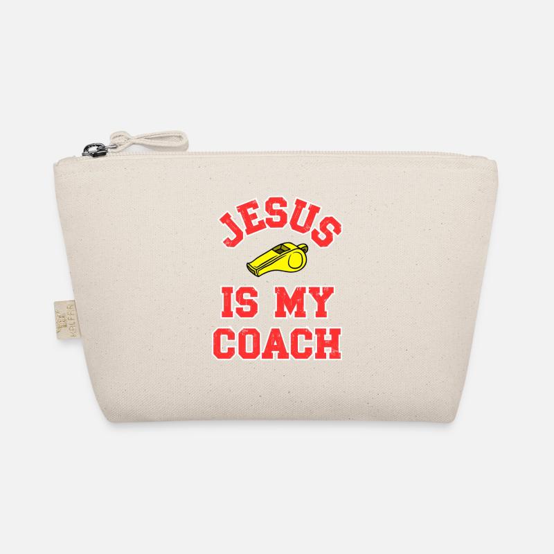 Jesus as a Coach Motivational Design Organic Pouch
