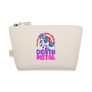 Licorne Death Metal - Heavy Metal - Spruch - Trousse biologique - nature - Devant