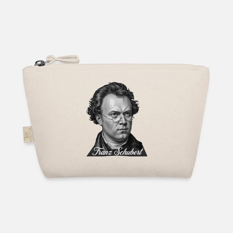 Composer Franz Schubert Portrait Organic Pouch