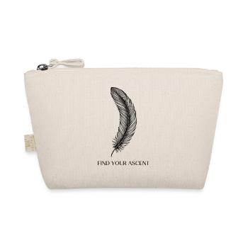 Citation de dicton de plume Trouvez votre ascension - Trousse biologique - nature - Devant