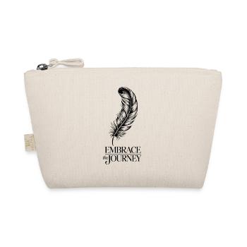 Plume Dire Citation Embrasser le Voyage - Trousse biologique - nature - Devant