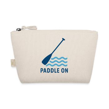 Paddle On SUP Surfing - Organic Pouch - nature - Front