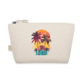 palmier coucher de soleil soleil d’été - Trousse biologique - nature - Devant