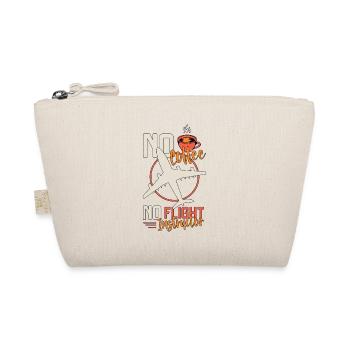 Flight Instructor No Coffee Aviation Coffee Lover - Organic Pouch - nature - Front