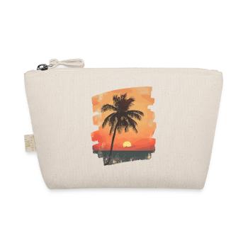 palmier coucher de soleil soleil d’été - Trousse biologique - nature - Devant