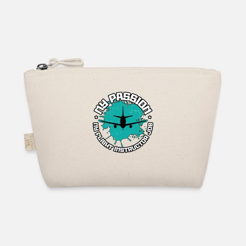 Flight Instructor My Passion My Aviation Teacher Organic Pouch